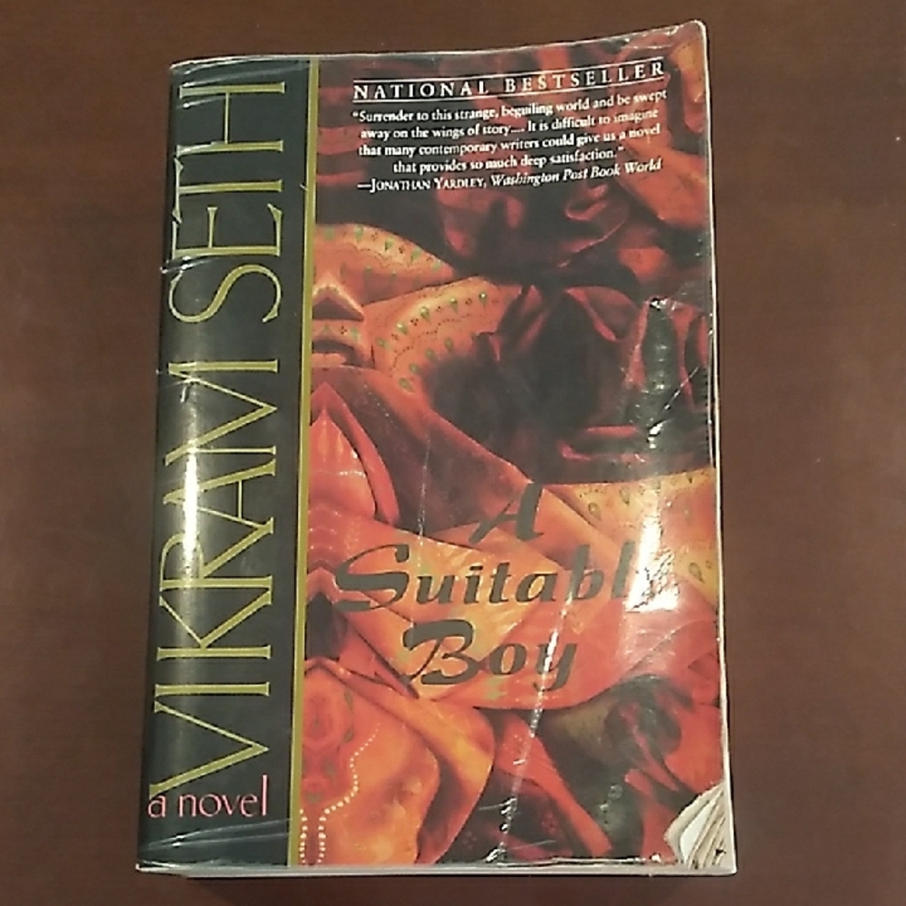 A Suitable Boy by Vikram Seth, Paperback Novel